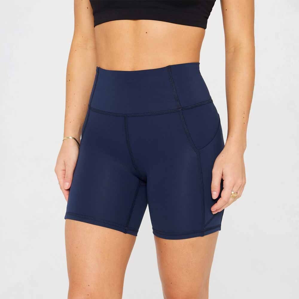 Short Oasis High-Waisted Short 6 Mujer Deep Navy