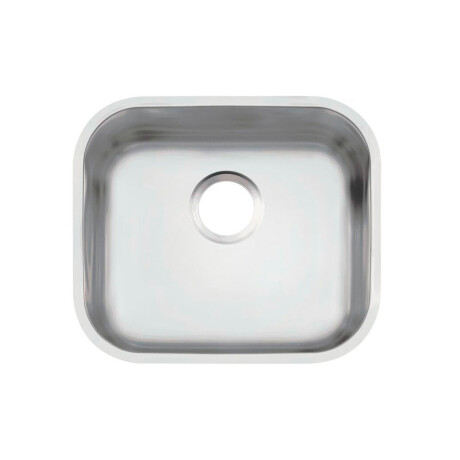 PILETA DE COCINA SIMPLE RECTANGULAR ACERO INOXIDABLE 000