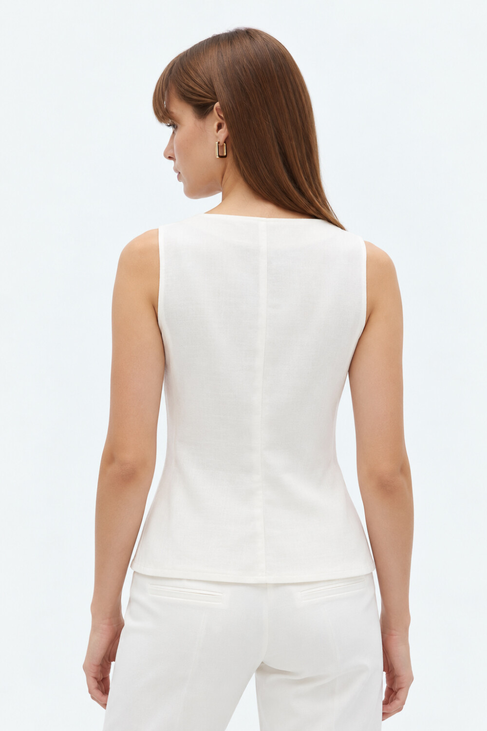 Chaleco Fiorenza Blanco