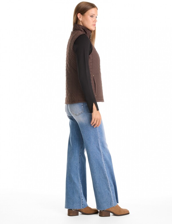 Chaleco Abrigo MARRON