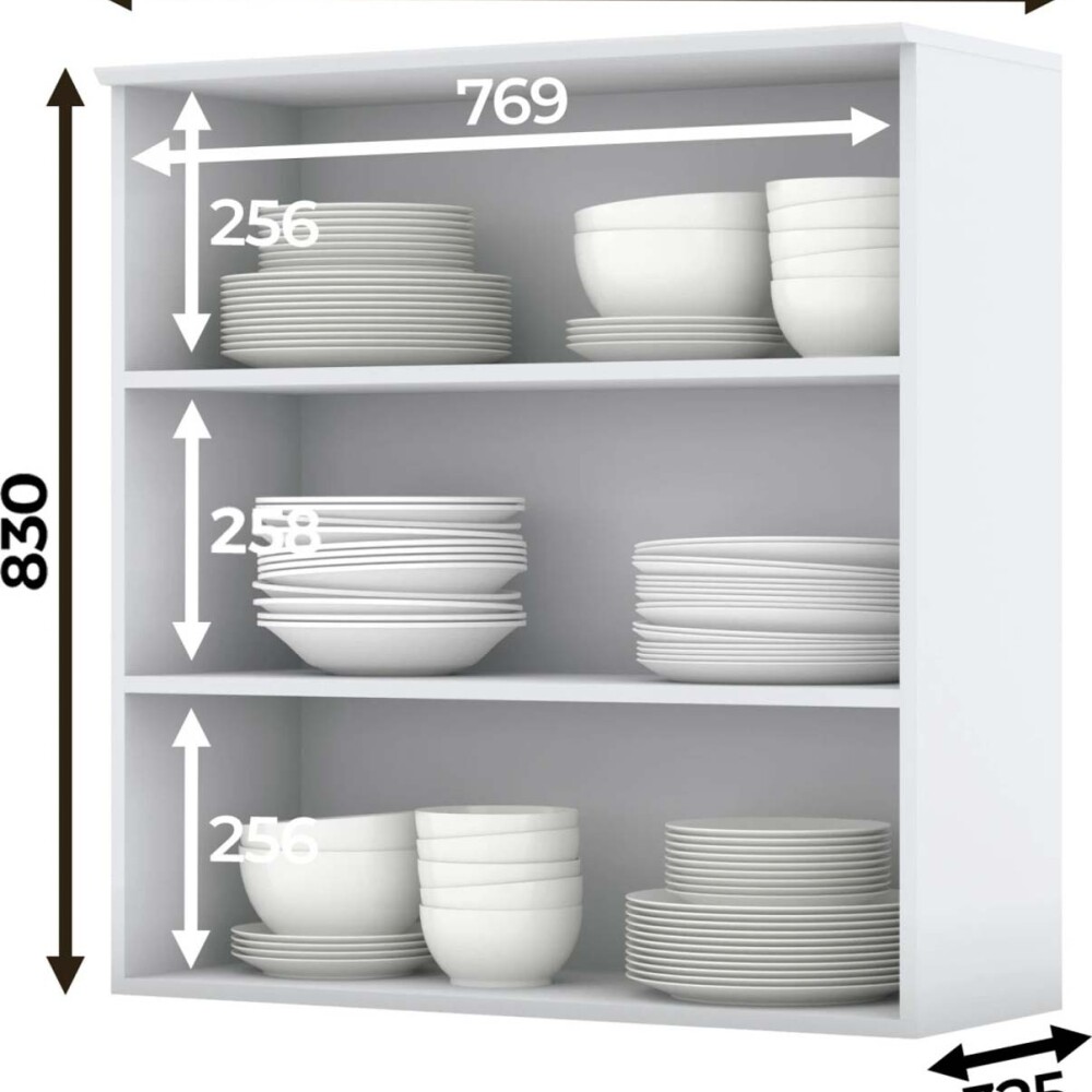 AEREO 80 CM MDF BLANCO AMERICANA