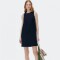 VESTIDO CURTO FEM PRETO ESCURO