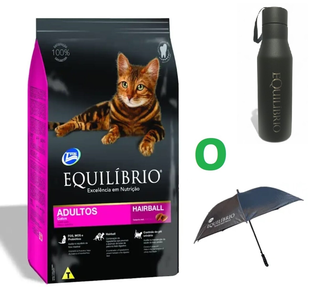 Equilibrio Gato Adulto 7.5kg + 750gr + Regalo 