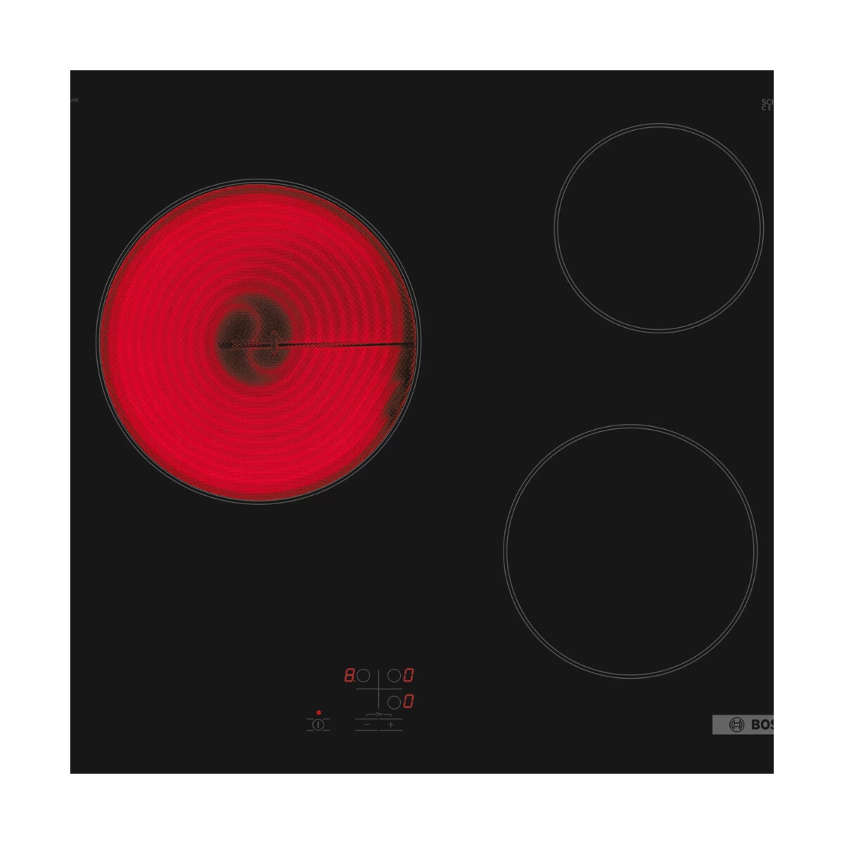 Anafe Bosch Pkm61raa8e - ANAFE BOSCH VITROCERAMICA PKM61RAA8E 