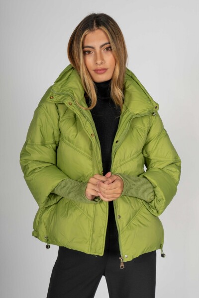 Campera Rush Verde Manzana