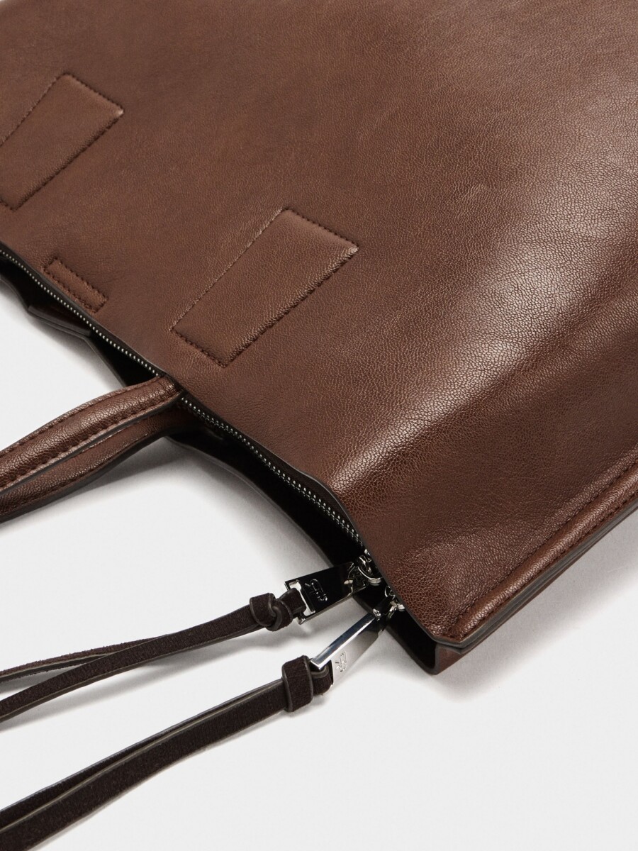 Bolso Para Portátil Lisa Hasta 15" camel