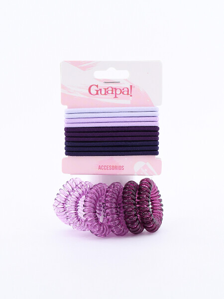 COLEROS PACK X 16 VIOLETA
