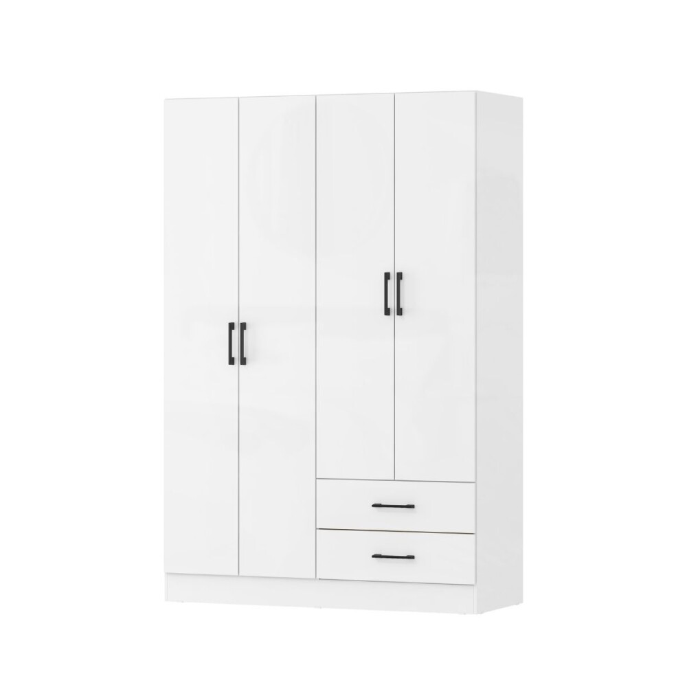 ROPERO - 4 PUERTAS PLATINUM BLANCO