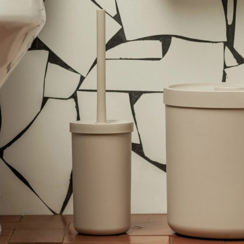 Papelera Bold 6 litros Beige