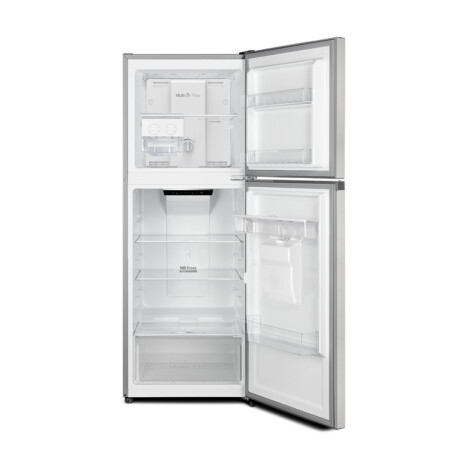 Refrigerador enxuta Frío Seco Inverter 199 Litros Inox Con Dispensador Inox