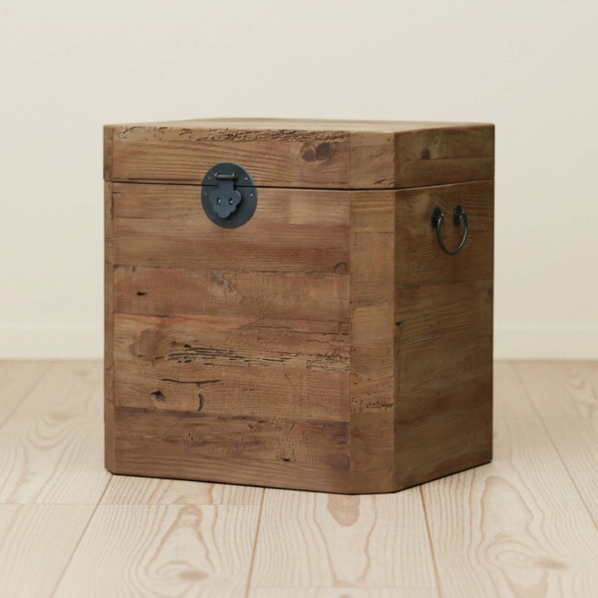 MESA DE LUZ - PINO-RECICLADO NATURAL-BEIGE COUNTRY 