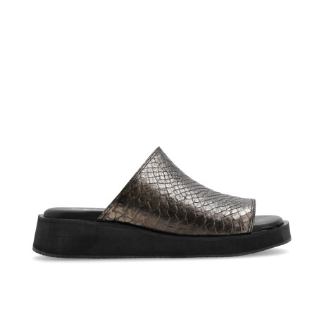 SANDALIAS VENET - CUERO REGGINA NEGRO