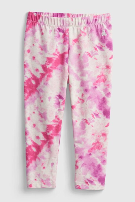 Calza Estampada Toddler Niña Pink Tie Dye