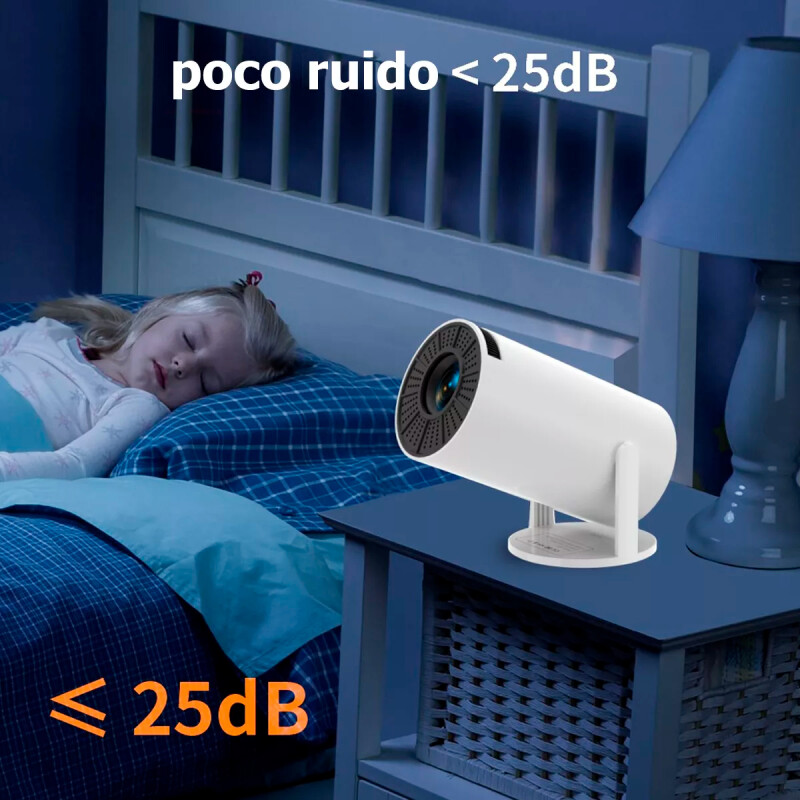 Mini Proyector Inteligente Portátil Ultra Hd Pro Cine En Casa Hy300 Mini Proyector Inteligente Portátil Ultra Hd Pro Cine En Casa Hy300