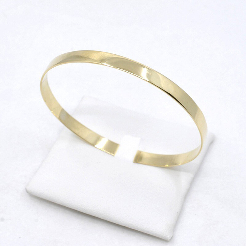 Pulsera Esclava En Oro 18K. Ancho 5 Mm Pulsera Esclava En Oro 18K. Ancho 5 Mm