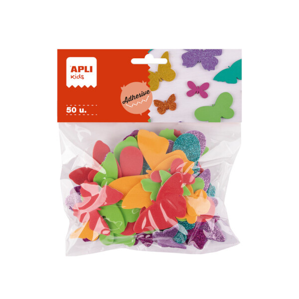 Goma EVA autoadhesiva Mariposas - Apli Única