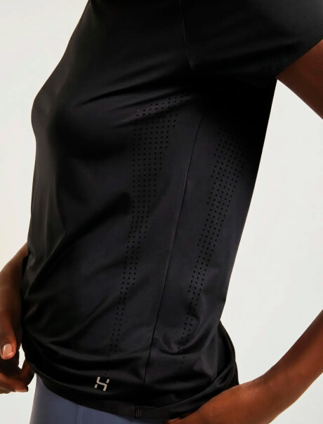 CAMISETA DEPORTIVA DE ALTO RENDIMIENTO NEGRO