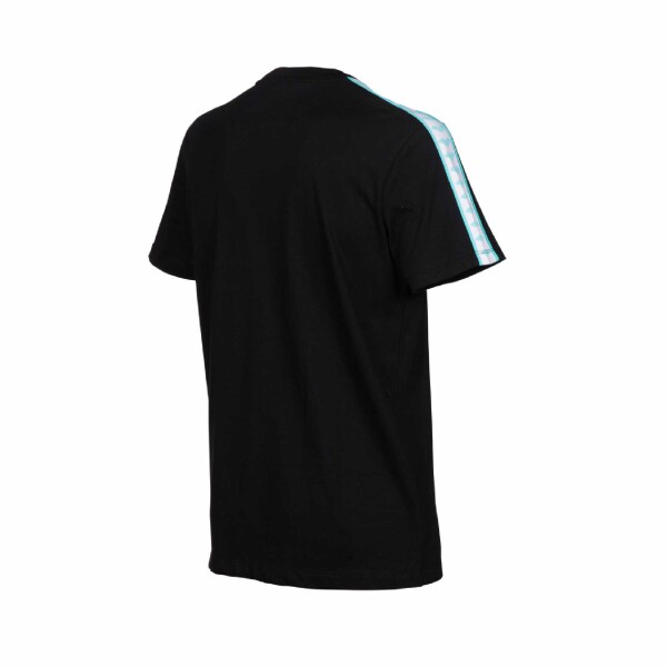 Remera Deportiva Unisex Arena Diamonds T-Shirt Team Logo Negro