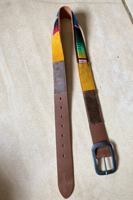 Handcrafted Belt Mostaza