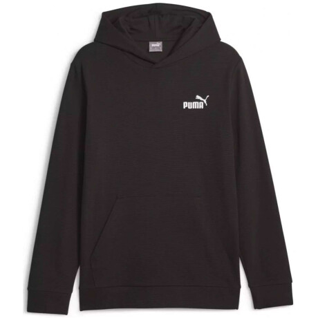 Abrigo Essentials Elevated Hoodie de Hombre Negro