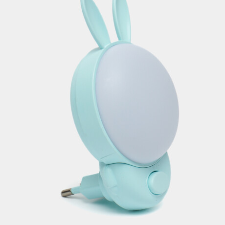 Enchufe de luz modelo conejo Celeste