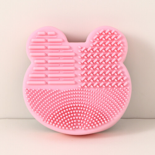 Limpiador Multifuncional De Brochas - Osito - Rosa Limpiador Multifuncional De Brochas - Osito - Rosa