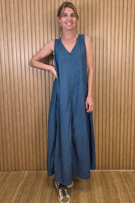 Vestido Formentera Denim azul