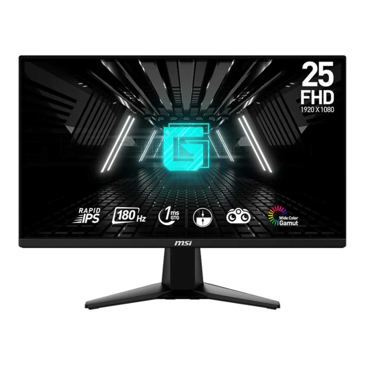 Monitor Gaming Plano Optix G255F Msi 24,5'' 1080P 180HZ 