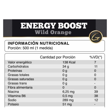 ¡OFERTA POR VENCIMIENTO! Elite Energy Boost 1lb Gold Nutrition Wild Orange ¡OFERTA POR VENCIMIENTO! Elite Energy Boost 1lb Gold Nutrition Wild Orange
