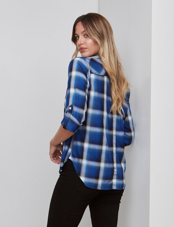 Blusa Cuadrille AZUL/MULTI