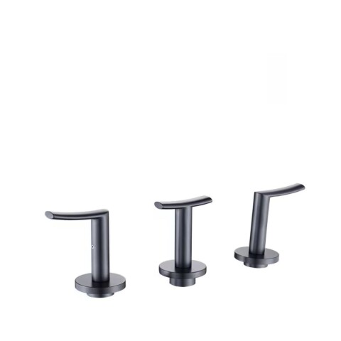 Griferia de bidet Bimando Noar negro mate Griferia De Bidet Bimando Noar Negro Mate