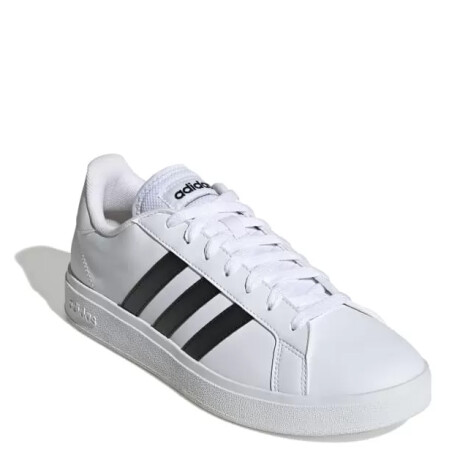 Championes de Hombre Adidas Grand Court Blanco - Negro