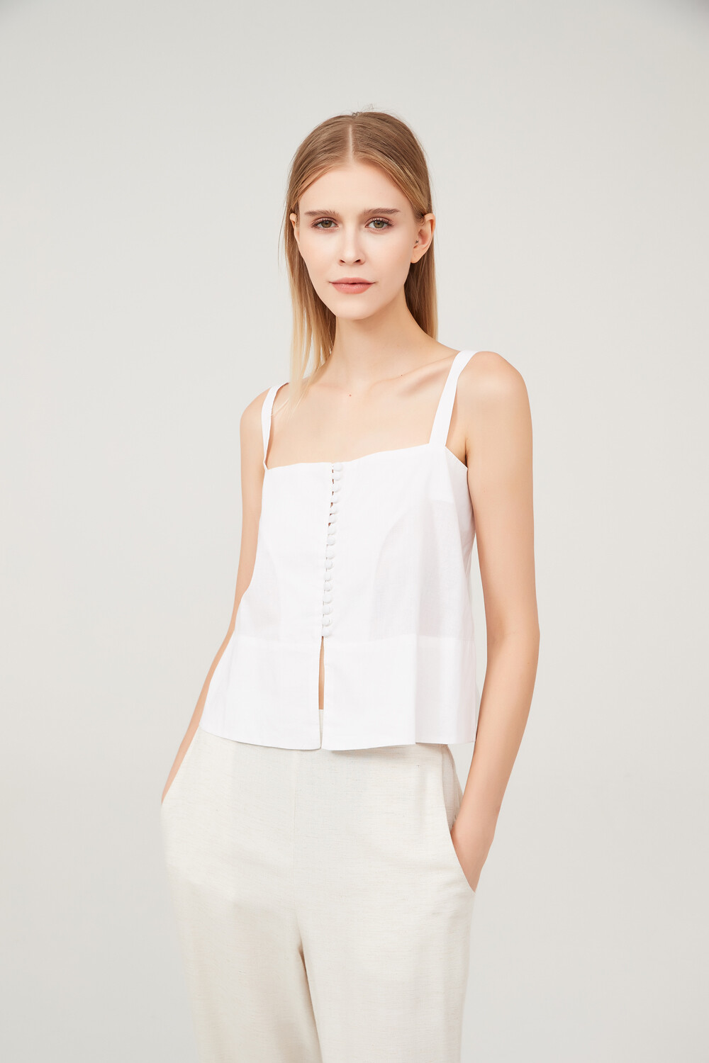 Musculosa Satoshi Blanco