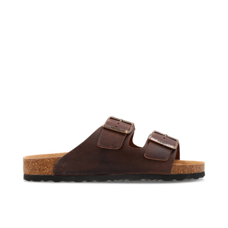 SANDALIAS VENET - CUERO BRUNN MARRON