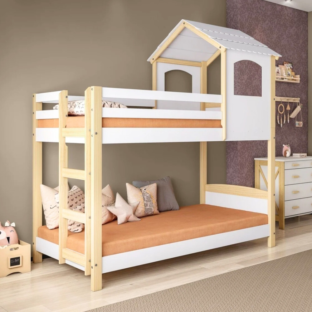 Cucheta Cama Casita Madera y MDF - Tema Cucheta Cama Casita Madera y MDF - Tema