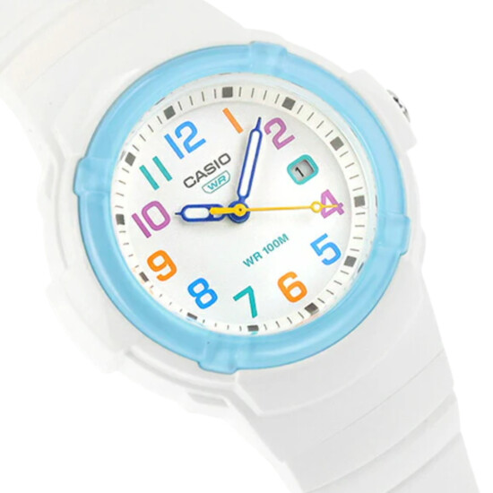 Reloj CASIO LX800H-7A2VDF Resina Blanco Esfera 34mm 0