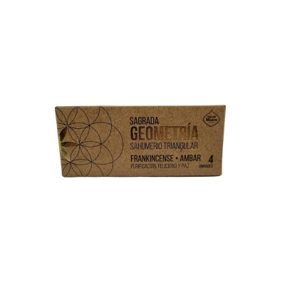 Sahumerio Sagrada Geometría Ámbar Sagrada Geometrica Ambar