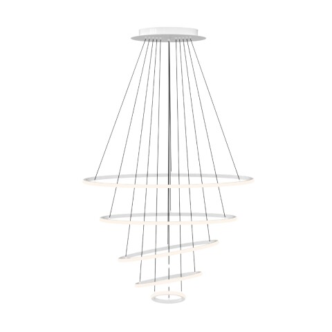 COLGANTE LED 80W ANILLOS 3000K BLANCO 20+40+60+80+100CM COLGANTE LED 80W ANILLOS 3000K BLANCO 20+40+60+80+100CM