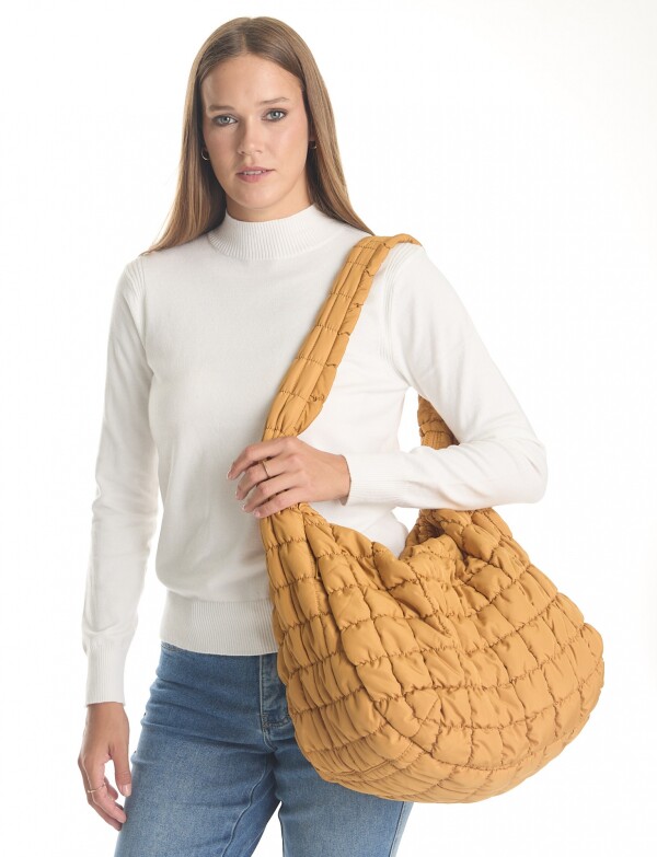 Bolso Capitoneado MOSTAZA