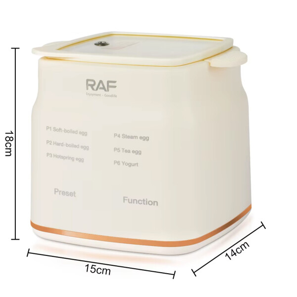 Hervidor De Huevos Electrico Raf R.0051 HERVIDOR DE HUEVOS ELECTRICO RAF R0051
