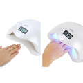 Lámpara Uv Led Secador Uñas Profesional Máquina Secador Uñas Blanco Lámpara Uv Led Secador Uñas Profesional Máquina Secador Uñas Blanco