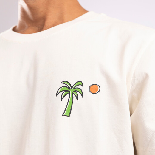 Remera La Isla Elementos - Vintage white Remera La Isla Elementos - Vintage white