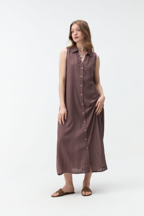 VESTIDO AVENIA Bordó