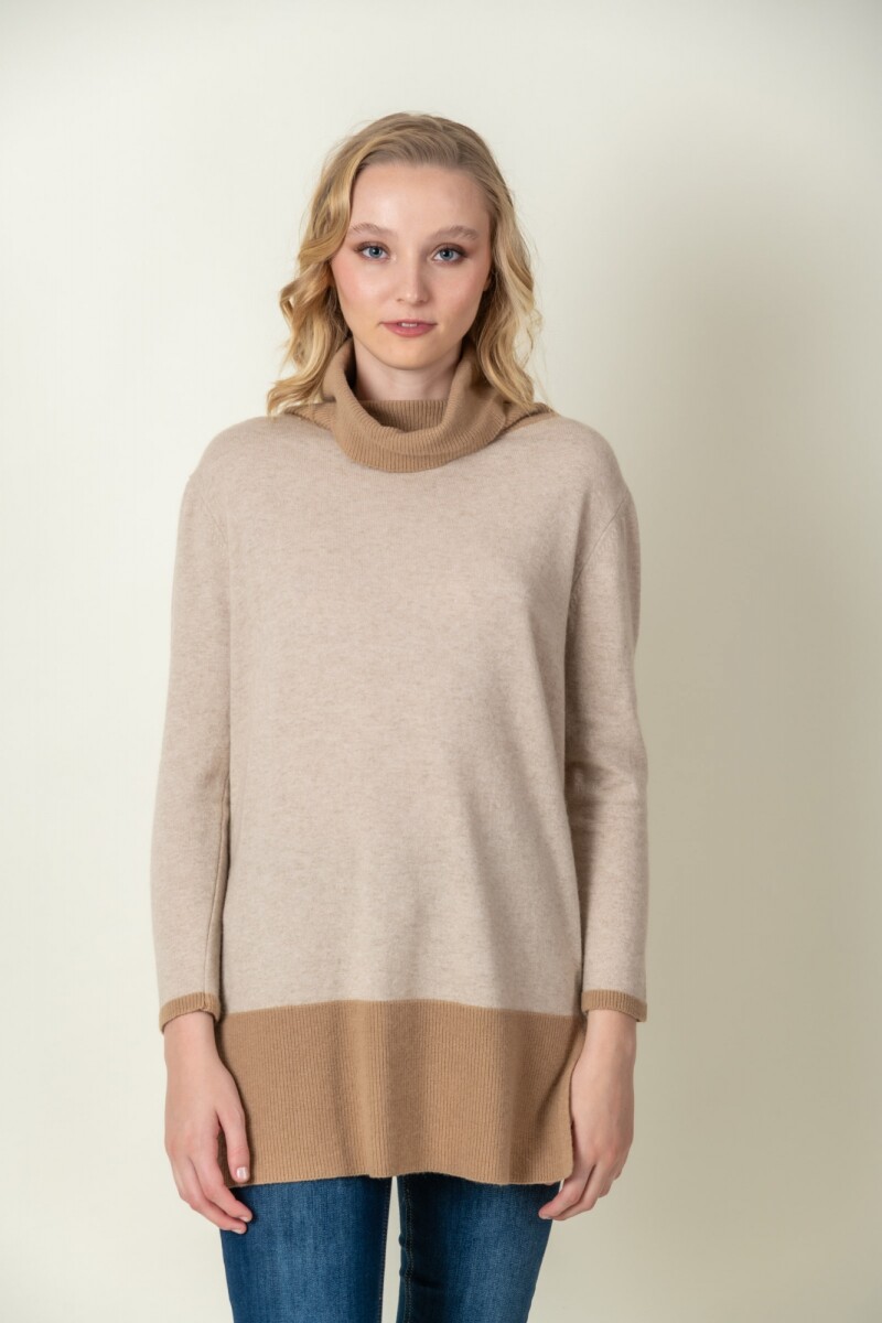 Sweater cashmere - Beige 