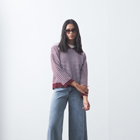 SWEATER <br /> TUMBES Bordó