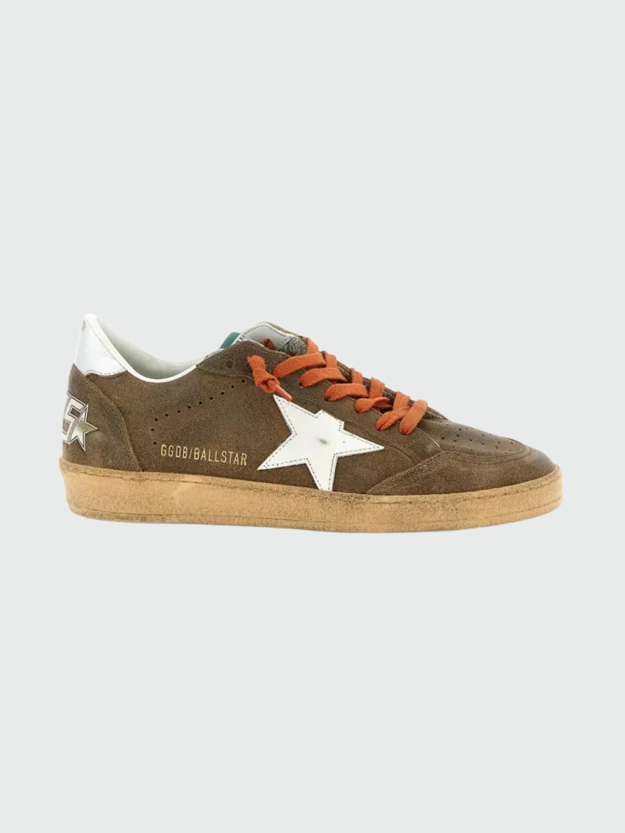 GOLDEN GOOSE - Zapatillas Deportivas de Piel Ball Star 