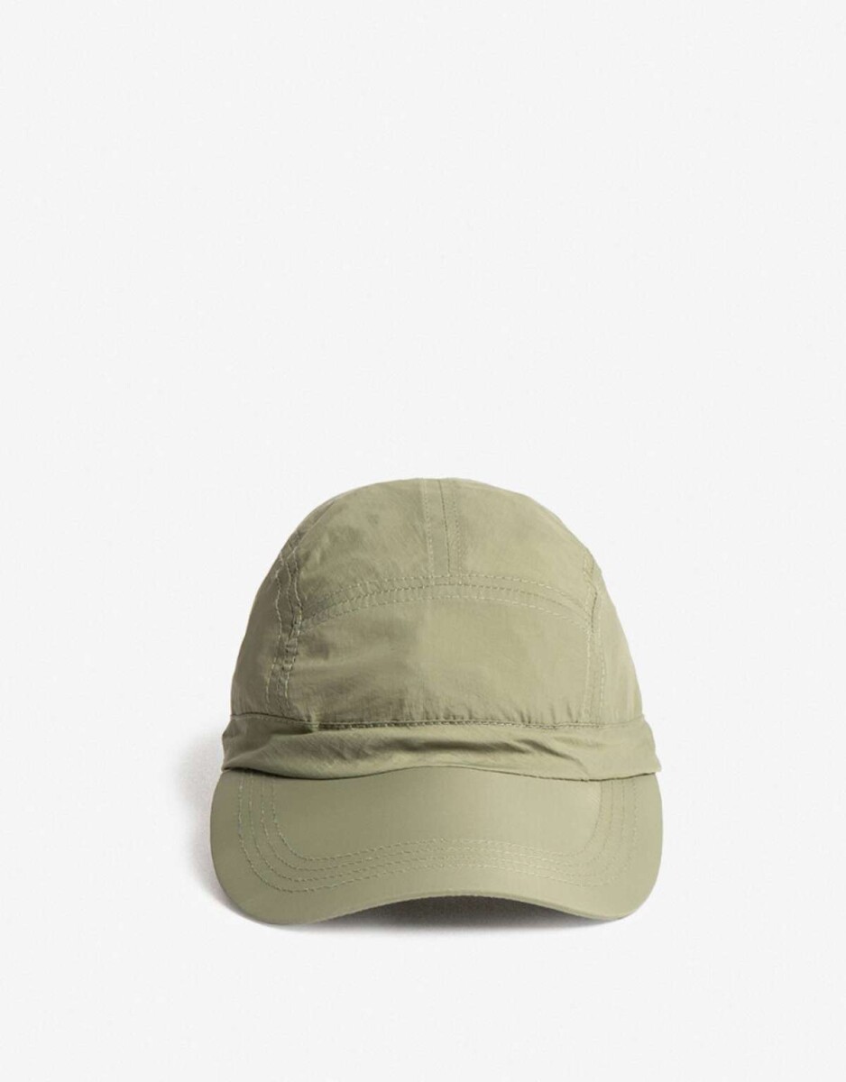 Gorra De Nylon - Verde Militar 