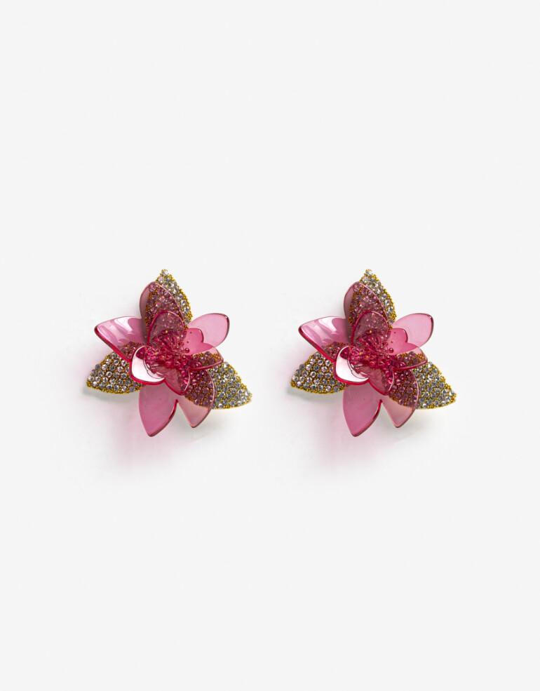 Aros Pasantes Color Aros Pasantes, Dia De La Primavera - Fucsia Medio
