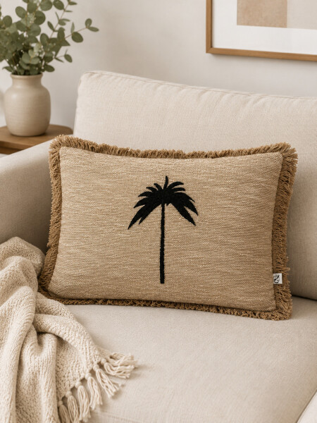FUNDA DE AMOHADON TIJUANA BEIGE