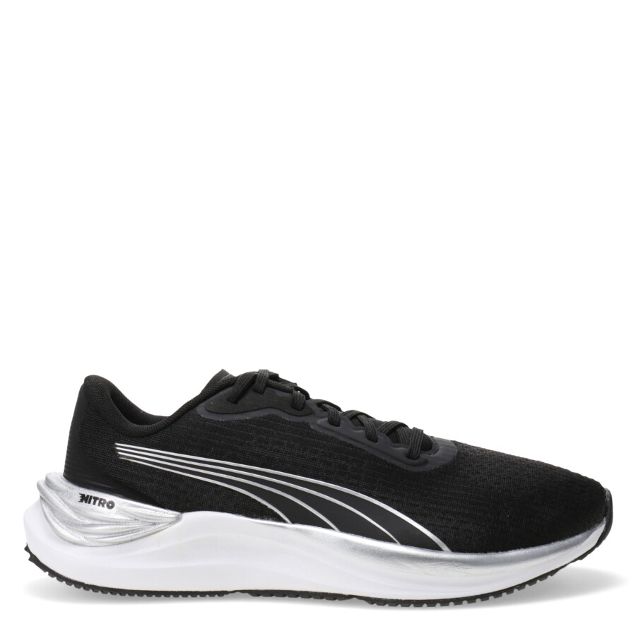 Championes de Mujer Puma Electrify Nitro 3 Negro - Plateado